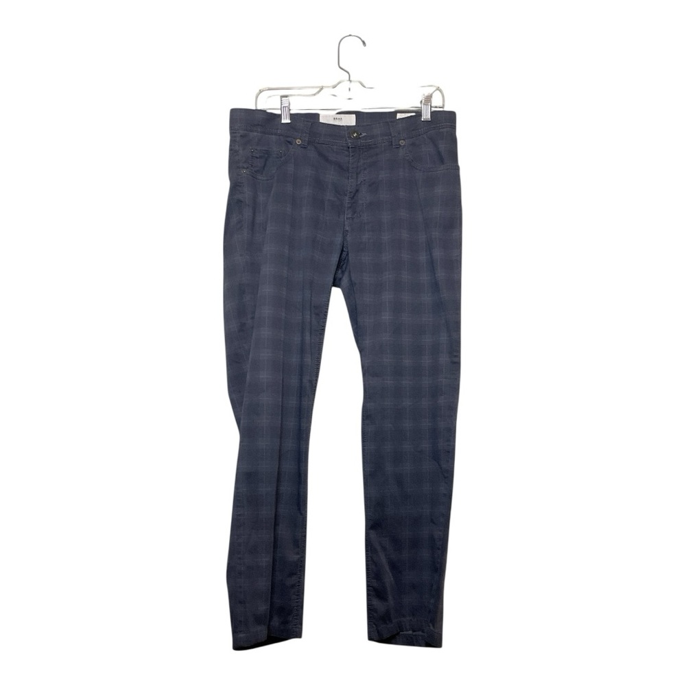 Men’s Brax Cooper Fancy Ultralight Plaid Straight leg pants, size 33x32